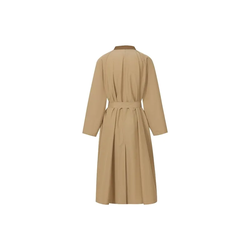 Firststation Trench Coats Women's Camel-1