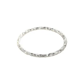 ZHIAIYONGHENG 999 Fine Silver Rings Unisex