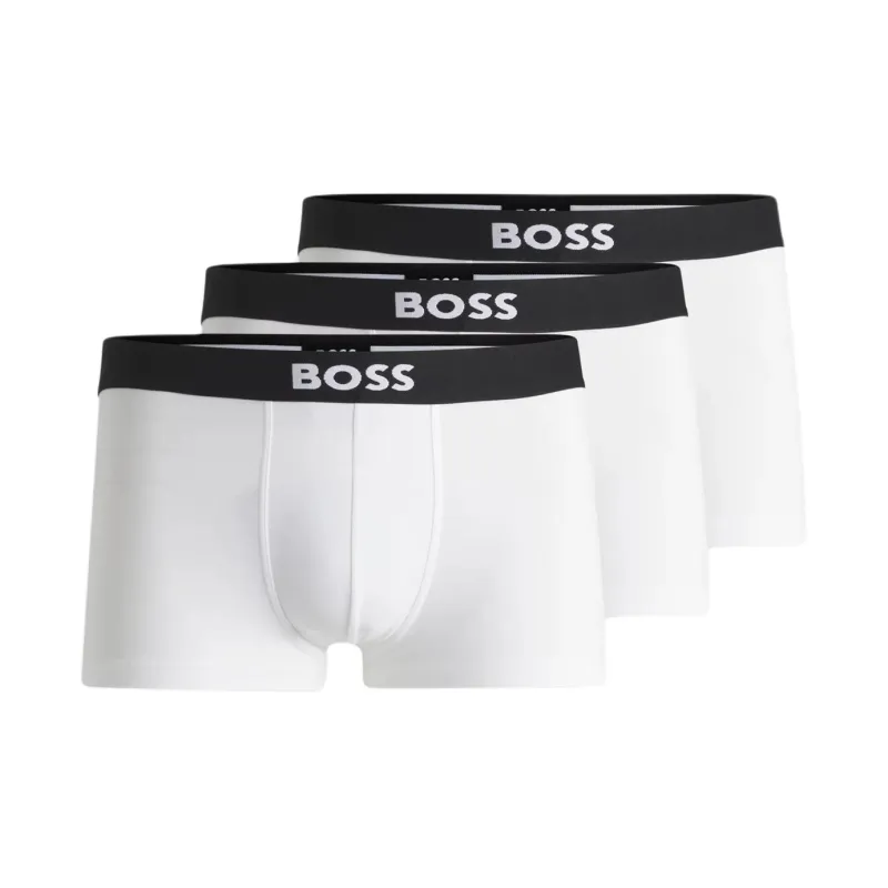 HUGO BOSS Logo waistband Boxers Pack Of Three-0