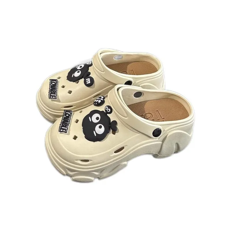 CEO Platform Clogs Summer Eva Squashy And Bouncy Feeling Slip Resistant Odor Resistant Height Increasing Slippers-10
