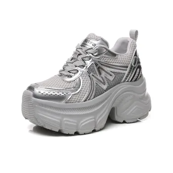 NRDROFFICIAL Anti-Slip And Wear-Resistant Breathable Low-Top Chunky Sneakers Women's