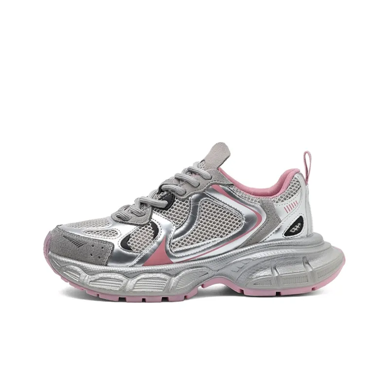 Chibang Height Increasing Low Top Chunky Sneakers Women's-0
