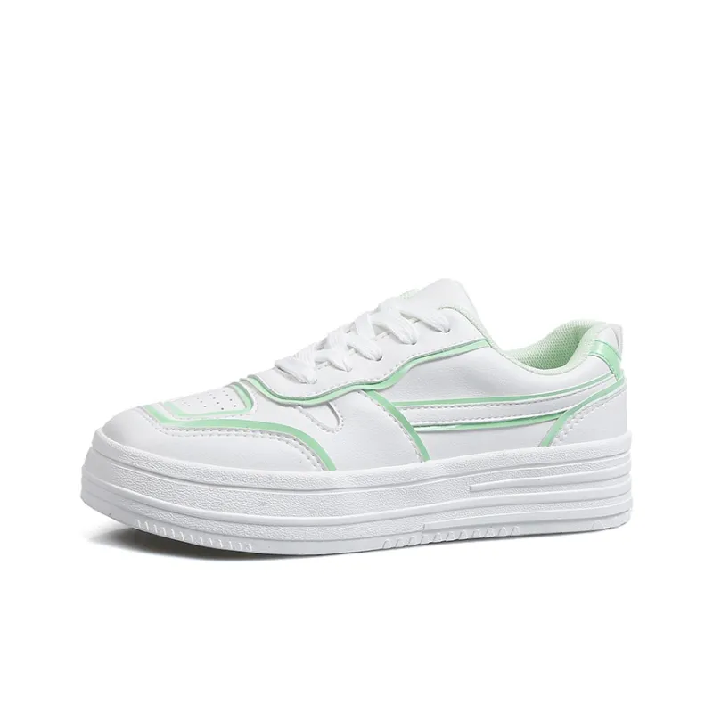 Fawn Miri Canvas Shoes Women's Low Top White Red/White Black/White Gray/White Green-18