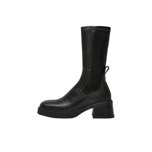 MIISTA Fabi Ankle Boots 6.5cm Women's Black