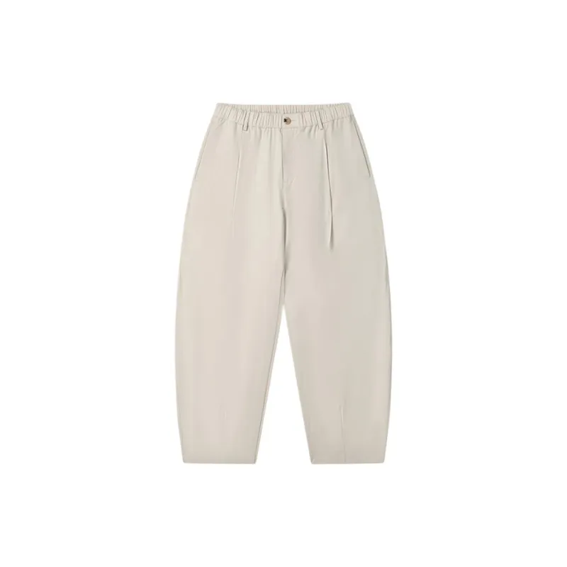 FILA ORIGINALE Knitted Sweatpants Men's Lentil Gray-0