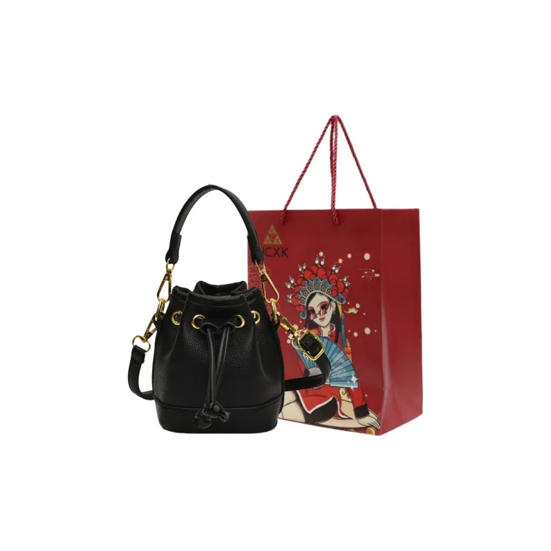 HCXK PU Bucket Bags Handbags Women's Multicolor-29