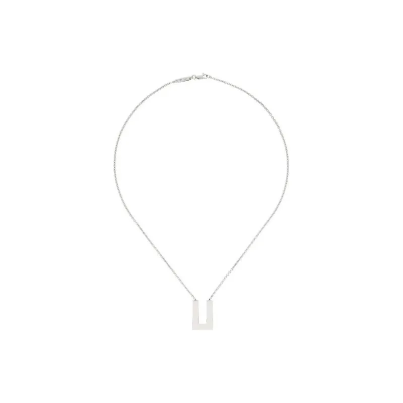 TOM WOOD Square Pendant Necklace-1