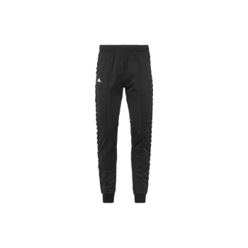 Kappa Knitted Sports Pants Men's Black