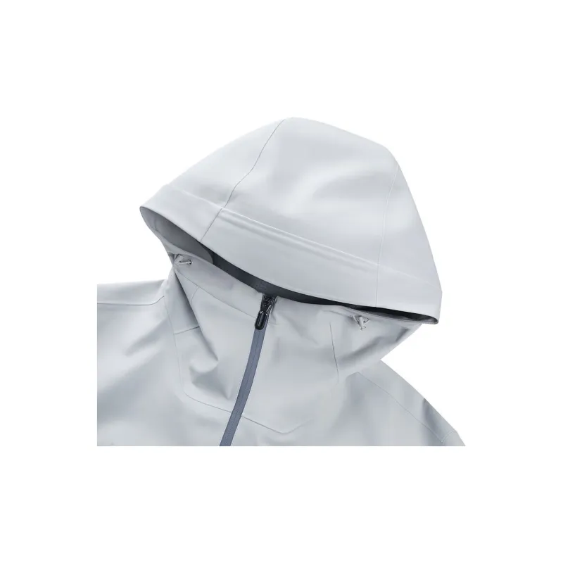 Skechers Water Resistant Windproof And Water Repellent Windbreaker Jacket Unisex Trade Wind Gray-3