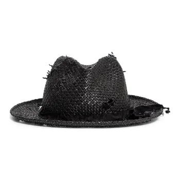 Yohji Yamamoto Distressed Hat
