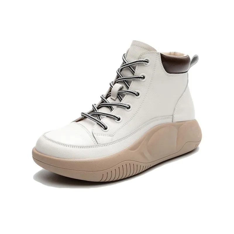 Ruomini Height Increasing High-Top Casual Shoes Women's-4