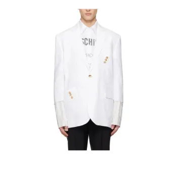 MOSCHINO Business Suit Men's White