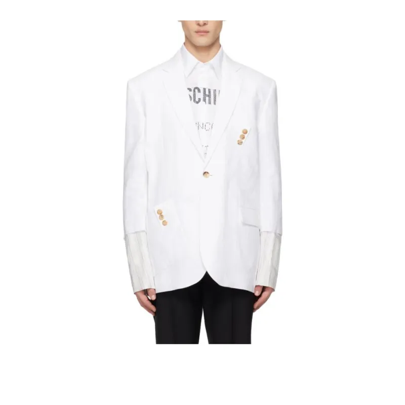 MOSCHINO Business Suit Men's White-0