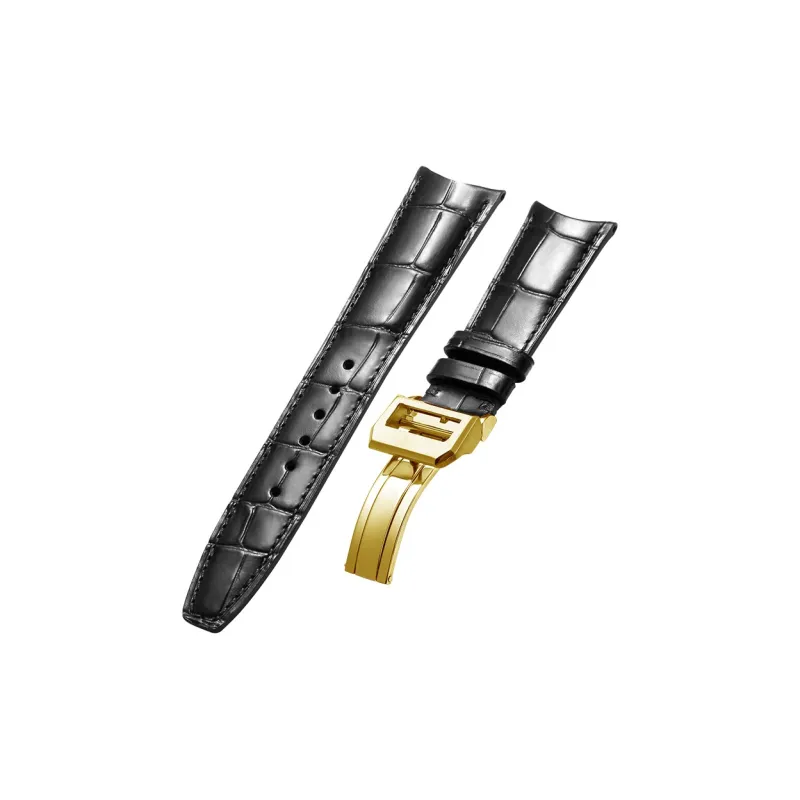 MILANQIAN M&Q Watch Bands Iwc Universal Compatibility 190mm Cowhide Leather Material Unisex-18