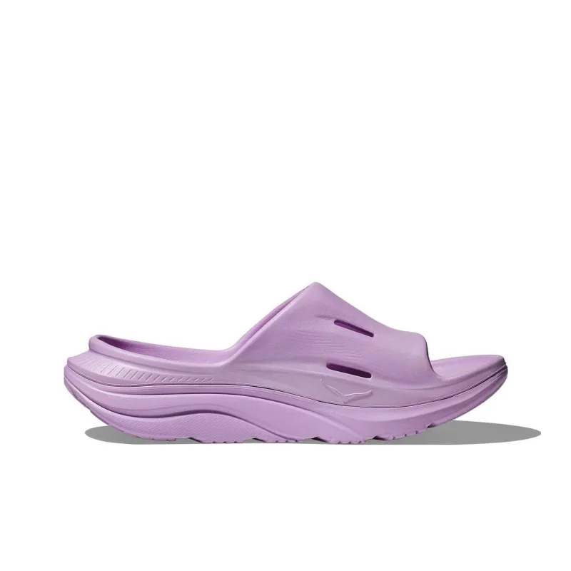 HOKA ONE ONE Ora Recovery Slide 3 Violet Bloom-1