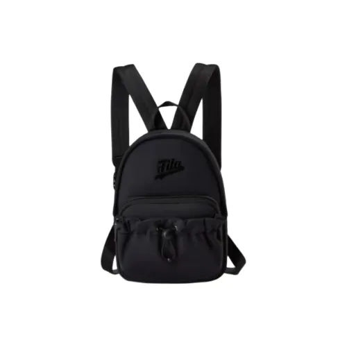 FILA FUSION Fabric Backpack Large Size Women's Black