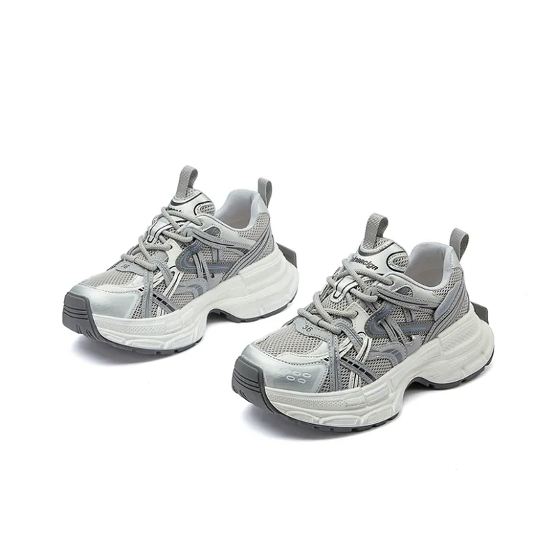 Chibang Height Increasing Low Top Chunky Sneakers Women's-9