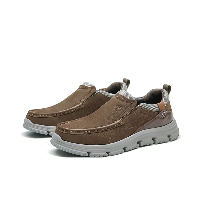 HANG TEN Men's Casual Shoes Men Low Top Black/Brown-9