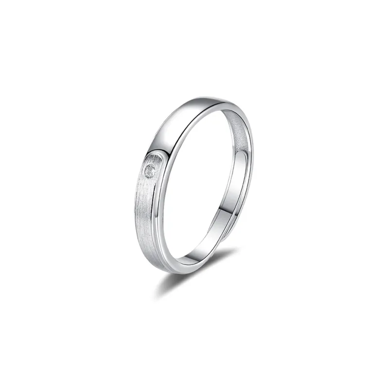 Inkopper 925 Sterling Silver Rings Unisex-0