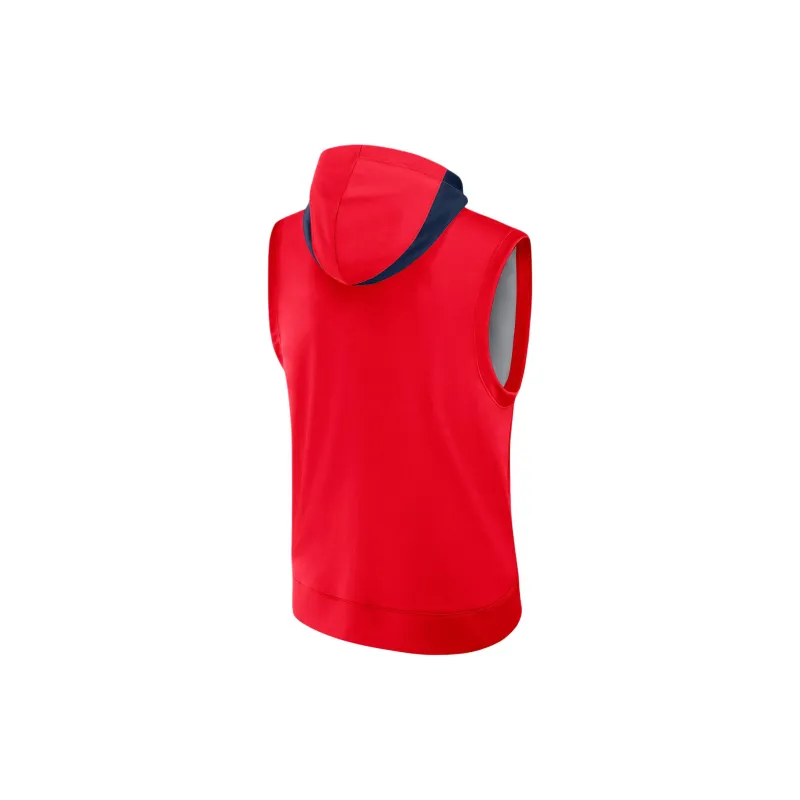 Nike St. Louis Cardinals Authentic Collection Men's Nike Dri FIT Mlb Sleeveless Pullover Hoodie-1