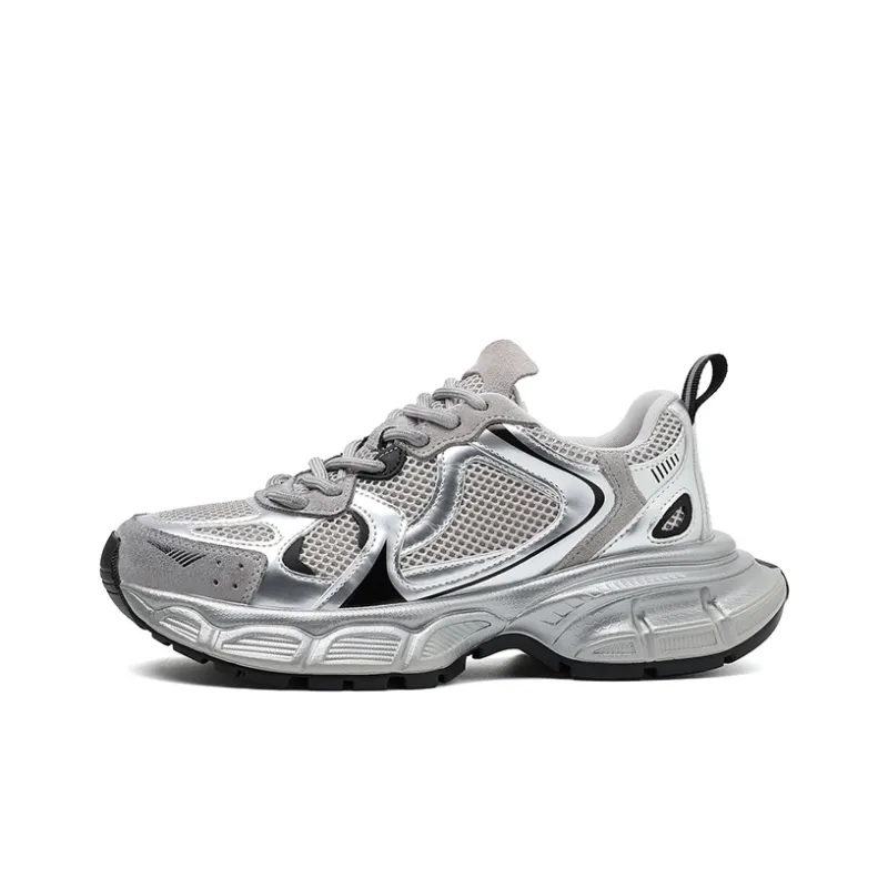 Chibang Height Increasing Low Top Chunky Sneakers Women's-7