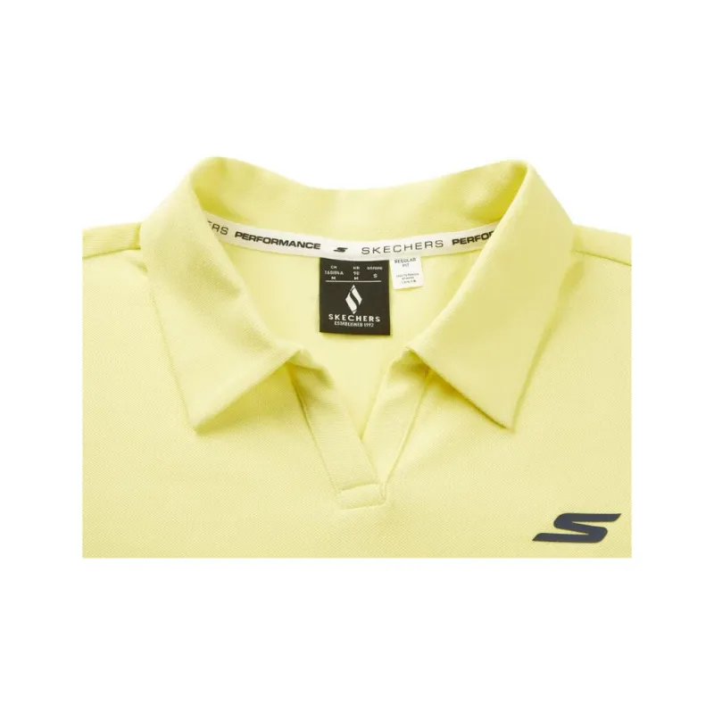 Skechers Polo Shirt Women's Elf Yellow-2