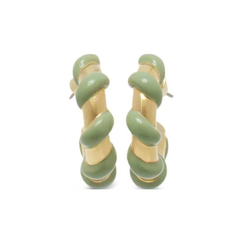 Lanvin Twist Hoop Earrings-1