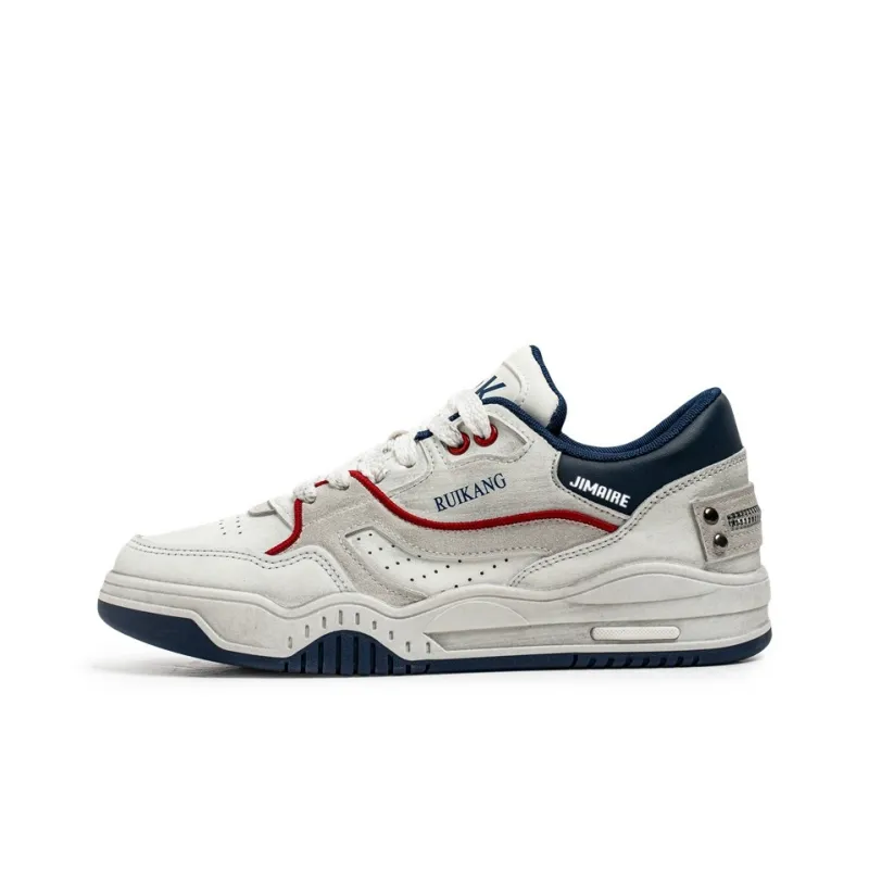 King Jinmai Slip-Resistant Low-Top Skateboard Shoes Men's-4