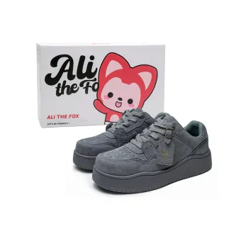 ALI THE FOX Anti Slip Wear Resistant Lightweight Breathable Low Top Skateboard Shoes Women's