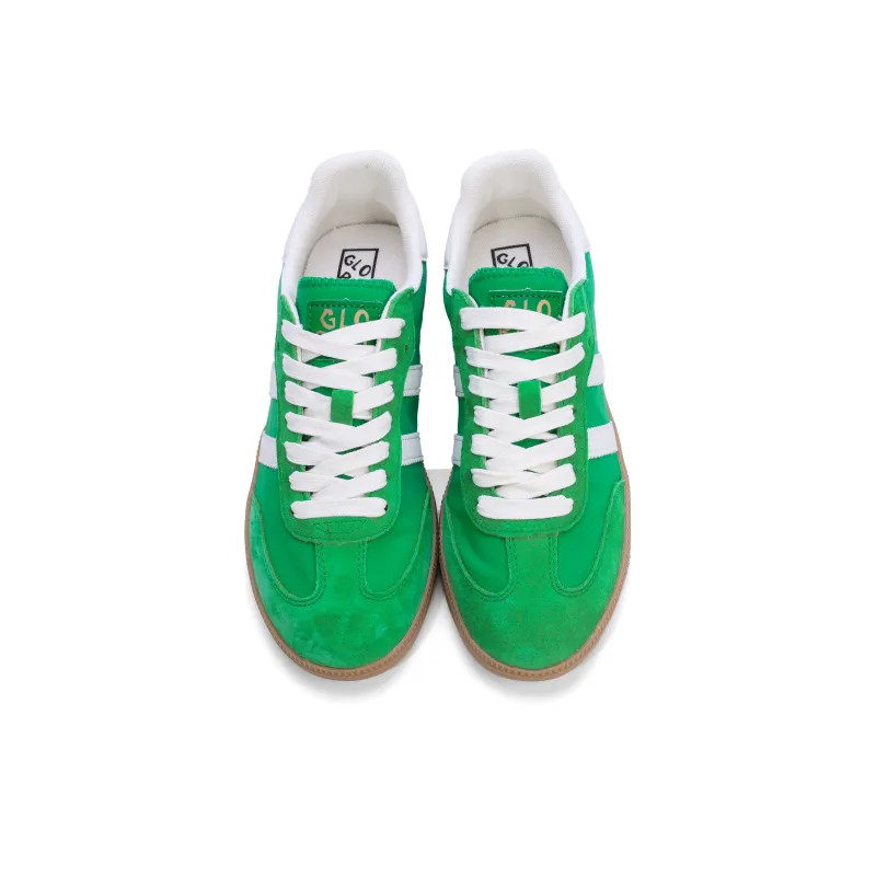 GLO BULL Anti-Slip And Wear-Resistant Lightweight Low-Top Skateboard Shoes Men's Lucky Green-3