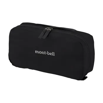 MONTBELL Nylon Toiletry Bag Medium Size Unisex Black