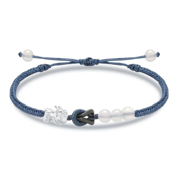 AWD S999 Fine Silver Rope Bracelets Unisex-2