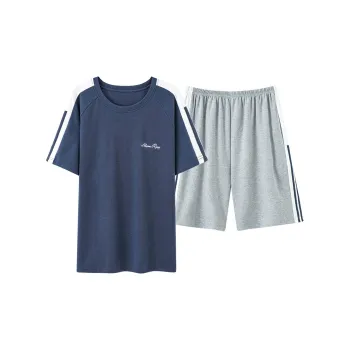 MADALLO Pajama Set Men's Dusty Blue