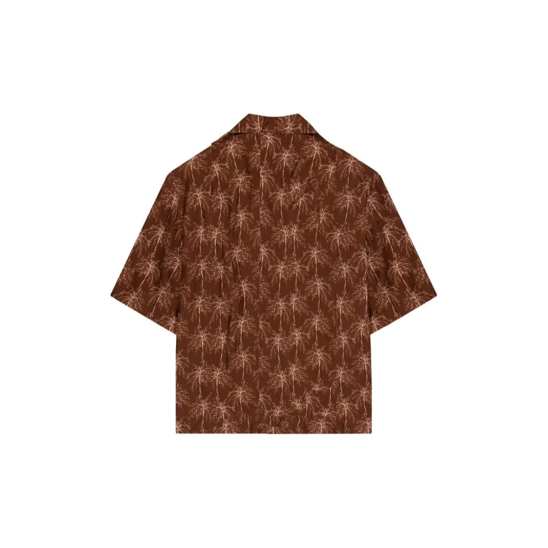 LANEUS Palm trees Shirt-1