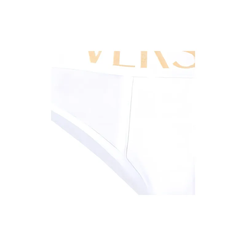 VERSACE Men's FW21 Logo Briefs 1 Packs White-2