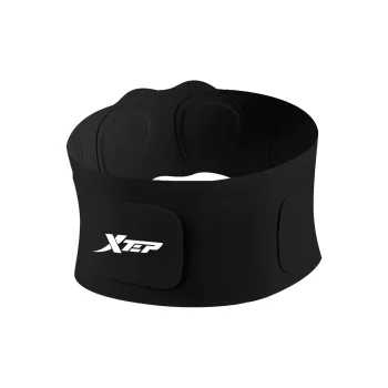 XTEP Back Support Braces Breathable Protective Compression Black Unisex