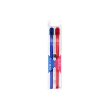CHENYISHENG Spiral Hair Couple Toothbrush 2 Pack Adult Use Fine And Soft Hair Brush