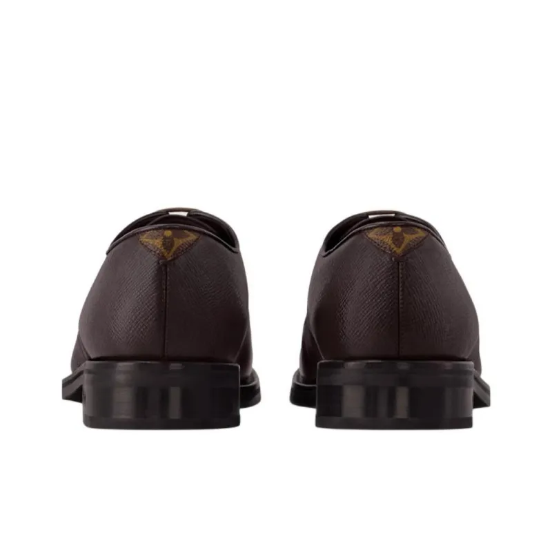 LOUIS VUITTON Fle Dress Shoes Men's Russet-5