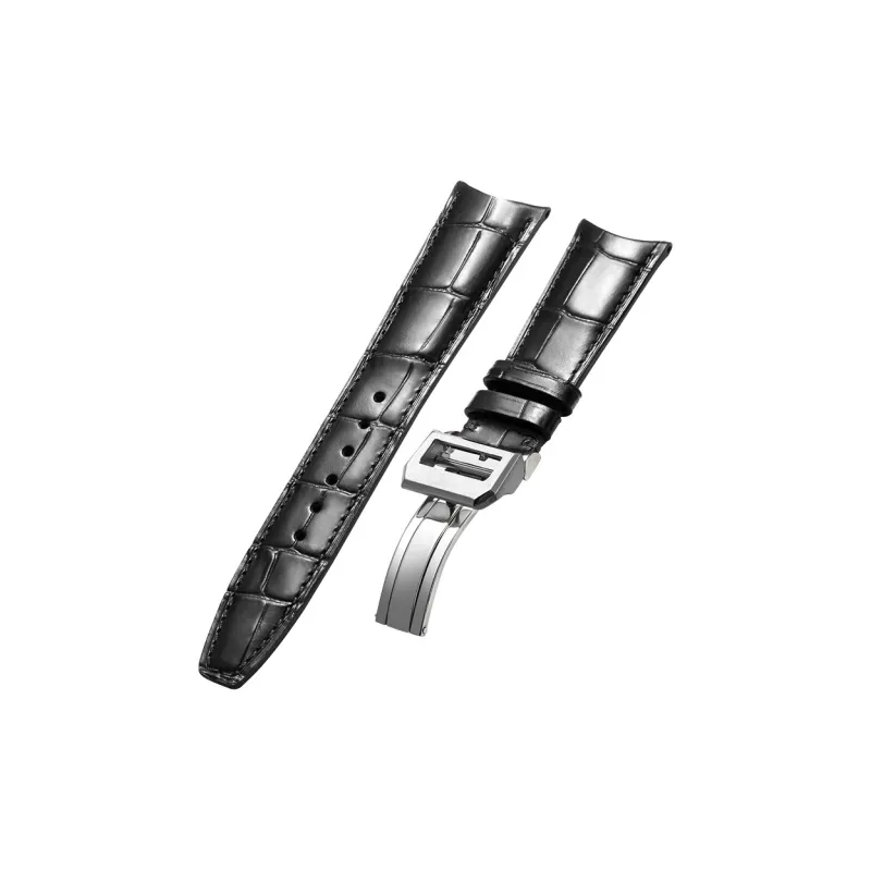 MILANQIAN M&Q Watch Bands Iwc Universal Compatibility 190mm Cowhide Leather Material Unisex-6