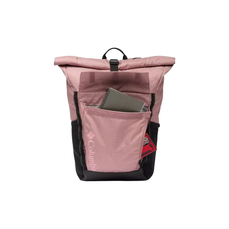 Columbia Polyester Backpack Unisex Pink & Black-1