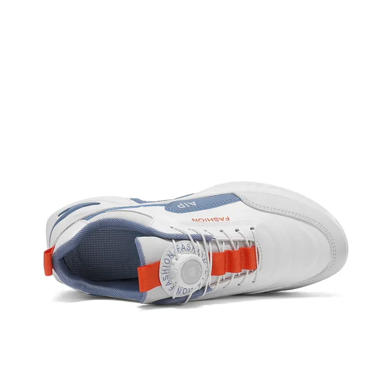 JANECO Anti Slip And Wear Resistant Height Increasing Low Top Chunky Sneakers Men's-4