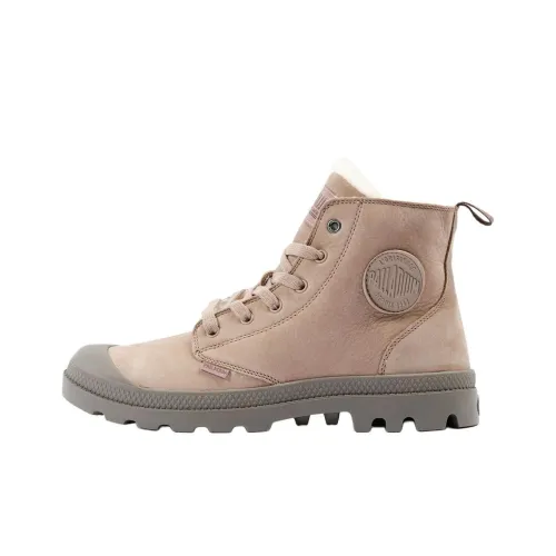 Palladium Pampa Ankle Boots Men's Gray