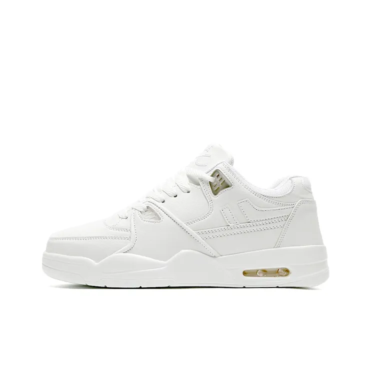 HERR TIGER Low-Top Casual Shoes Men's White-0