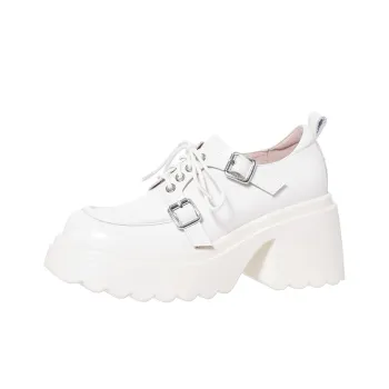 Su Yanjiao Chunky Heel High Heels Women's