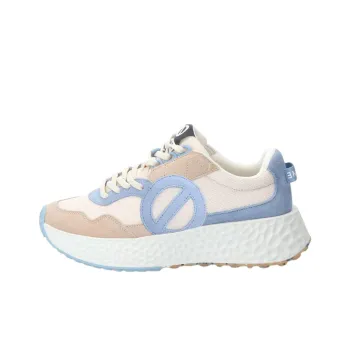 NO NAME Anti Slip Wear Resistant Low Top Running Shoes Women's Beige Blue