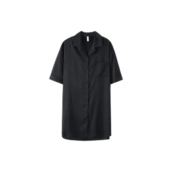Qin Jing Nightgown Women's Black