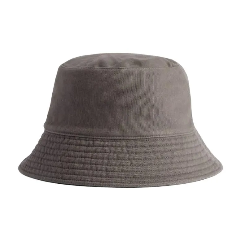 Balenciaga 100% Cotton Polyester Twill Bucket Hats Men's Black/Gray-5