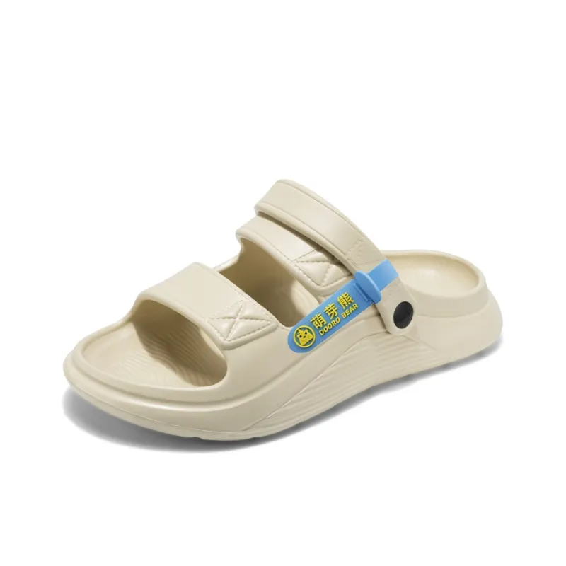 Budding Bear Cut-Out Slip-Resistant Odor-Resistant Slide Slippers Unisex-37