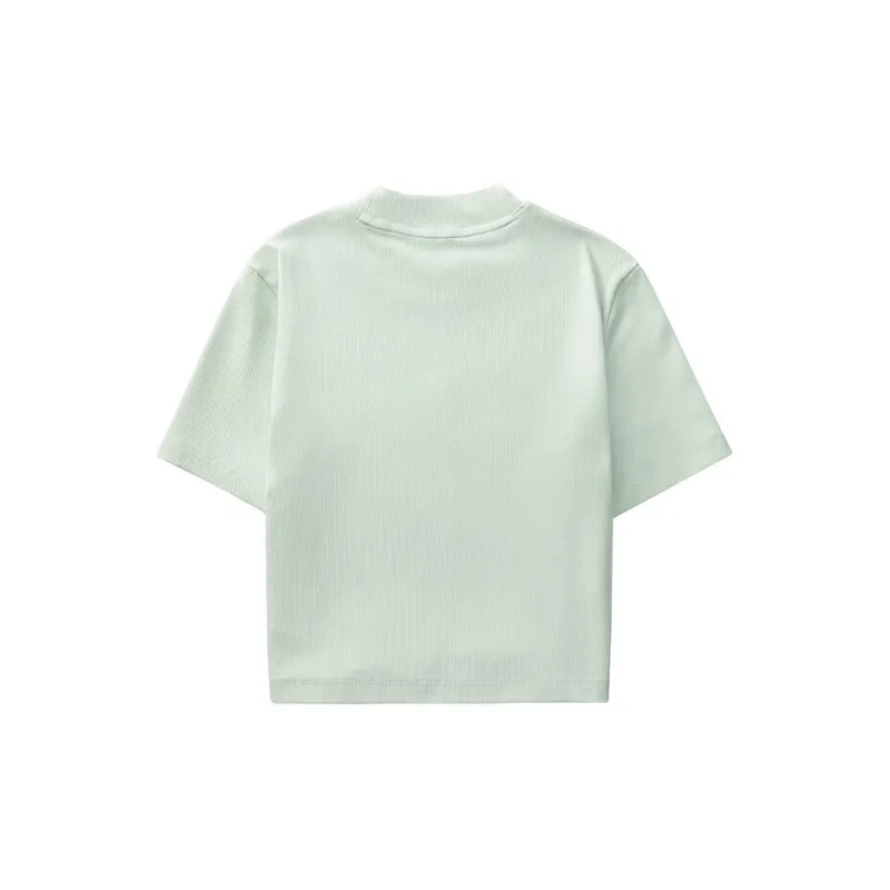 Skechers Set in Sleeve T Shirt Women's Lily Green-1