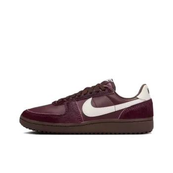 Nike Field General 82 Anti Slip Wear Resistant Low Top Skateboard Shoes Women's Red